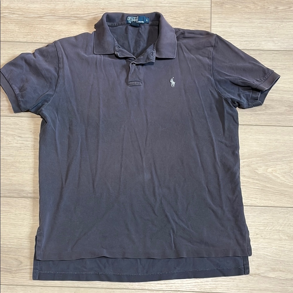 Polo Ralph Lauren Polo Gray Pony Short Sleeve Shirt Size Large
